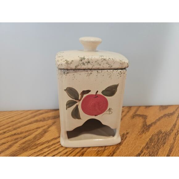 Vintage Sandhurst New Ulm Minn. Ulm ceramics, tea, bag, dispenser. - Picture 3 of 10